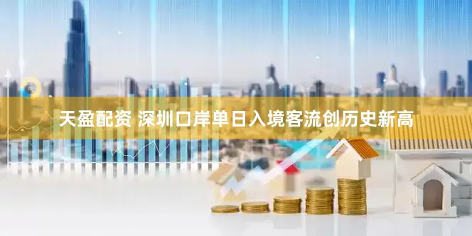 天盈配资 深圳口岸单日入境客流创历史新高