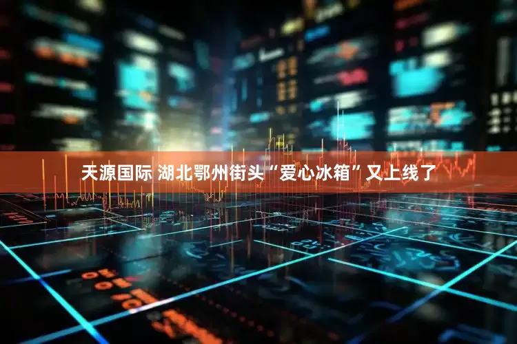 天源国际 湖北鄂州街头“爱心冰箱”又上线了